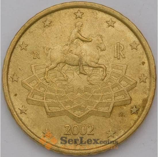 Италия 50 евро центов 2002 арт. 31189