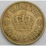 Дания 1 крона 1929 КМ824 VF арт. 49539