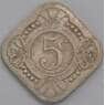 Нидерланды монета 5 центов 1914 КМ153 VF арт. 43300