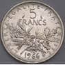Франция 5 франков 1966 КМ926 UNC  арт. 40634