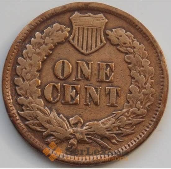 США 1 цент 1901 КМ90а VF арт. С04964