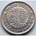 Монета Германия 50 пфеннигов 1928 D КМ49 XF арт. С04974
