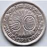Германия 50 пфеннигов 1931 А КМ49 XF арт. С04978