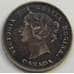 Монета Канада 5 центов 1896 КМ2 F+ Серебро арт. С04980