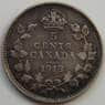 Канада 5 центов 1913 КМ22 VF- Серебро арт. С04985