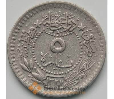 Монета Турция 5 пара 1911 КМ759 VF арт. 5080