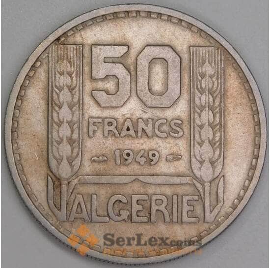 Алжир 50 франков 1949 КМ92 VF арт. 5113 Алжир 50 франков 1949 КМ92 VF арт. 5113