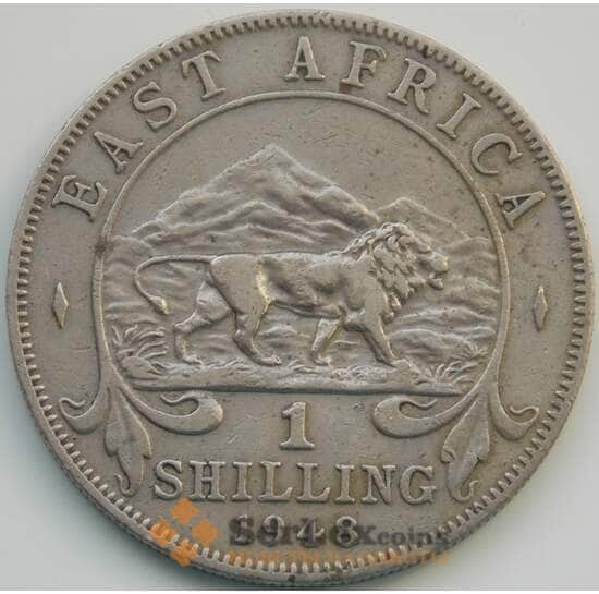 Британская Восточная Африка 1 шиллинг 1948 КМ31 VF арт. 5112
