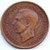 Монета Австралия 1 пенни 1943 КМ36 XF арт. 5123