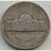 Монета США 5 центов 1949 KMА192 F арт. 5133