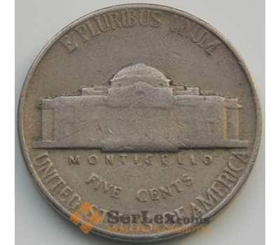 Монета США 5 центов 1947 KMА192 F арт. 5134