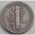 Монета США 10 центов 1945 КМ140 VF Серебро арт. 5170