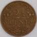 Монета Нидерландские Антиллы 2 1/2 цента 1959 КМ5 XF арт. 5200