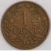 Монета Кюрасао 1 цент 1944 КМ41 VF арт. 5188