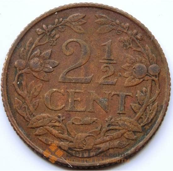 Кюрасао 2 1/2 цента 1947 КМ42 VF арт. 5190