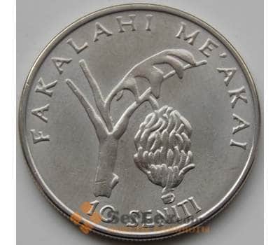 Монета Тонга 10 сенити 1981 КМ69 UNC ФАО арт. 5240