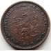 Монета Нидерланды 1/2 цента 1930 КМ138 XF арт. 5214