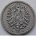 Монета Германия 5 пфеннигов 1875 B КМ3 VF арт. 5253