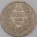 Монета Чили 1 песо 1933 КМ176.1 XF арт. 39588