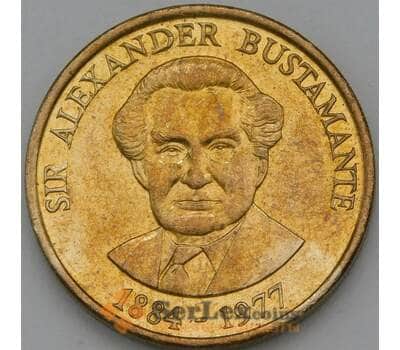 Монета Ямайка 1 доллар 1993 КМ145 UNC арт. 38522
