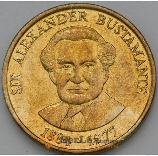 Ямайка 1 доллар 1993 КМ145 UNC арт. 38522