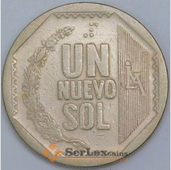 Перу 1 новый соль 2000 КМ308.3 VF арт. 57665 Перу 1 новый соль 2000 КМ308.3 VF арт. 57665