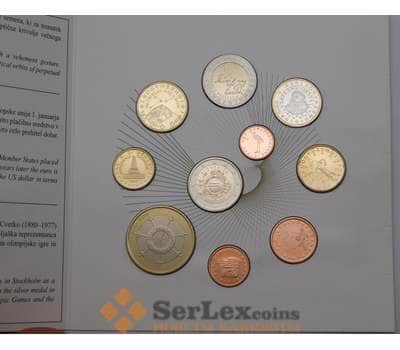 Монета Словения Официальный Набор 1 цент - 3 евро  (9 шт) 2012 в буклете арт. 28096