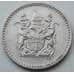 Монета Родезия 2 1/2 цента 1970 КМ11 VF арт. 7130