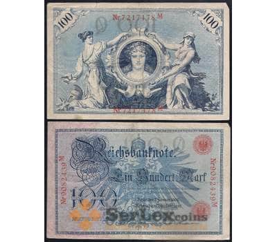 Банкнота Германия 100 марок 1908 Р33 VF арт. 40355