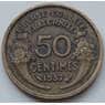 Франция 50 сантим 1931-1947 КМ894 VF арт. 7345