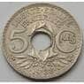 Франция 5 сантим 1920-1938 КМ875 XF арт. 7343