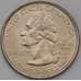 Монета США 25 центов 2007 D КМ399 UNC Вайоминг арт. 38172