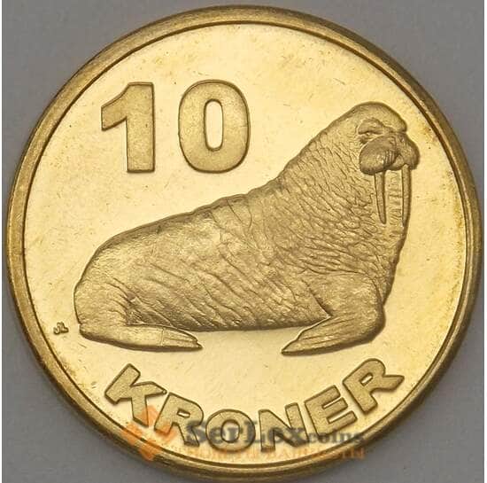 Гренландия 10 крон 2010 UNC (n17.19) арт. 21117