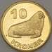 Монета Гренландия 10 крон 2010 UNC (n17.19) арт. 21117