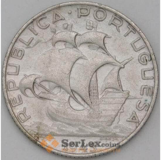 Португалия 2,5 эскудо 1943 КМ580 VF арт. 22780