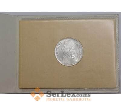 Ватикан монета 1000 лир 1978 КМ142 UNC в буклете арт. 42112