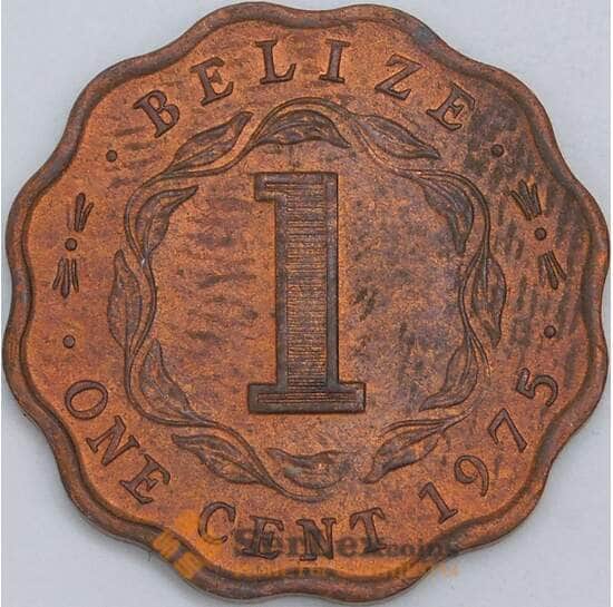Белиз 1 цент 1975 КМ33 aUNC арт. 57182