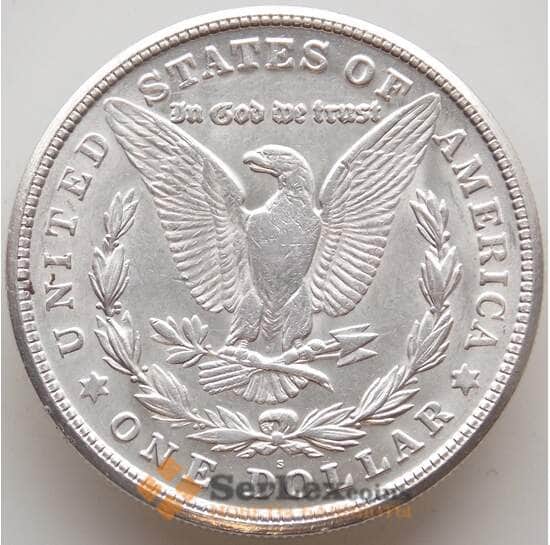 США 1 доллар 1921 S КМ142 XF+ Доллар Моргана арт. 12946