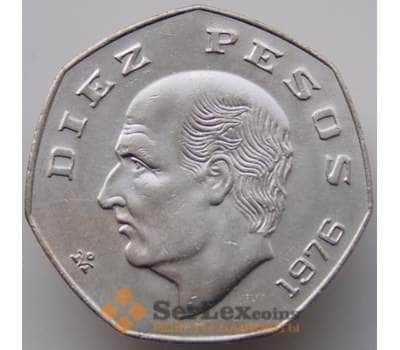 Монета Мексика 10 песо 1974-1985 КМ477 AU-aUNC арт. 9123
