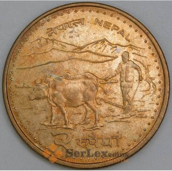 Непал 2 рупии 2009 АU КМ1188 арт. 45647