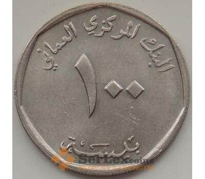 Монета Оман 100 байз 1984 КМ68 UNC арт. 12564
