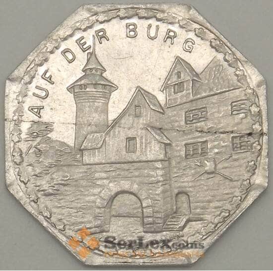 Германия Нюрнберг 20 пфеннигов 1921 Proof AUF DER BURG (j05.19) арт. 19942