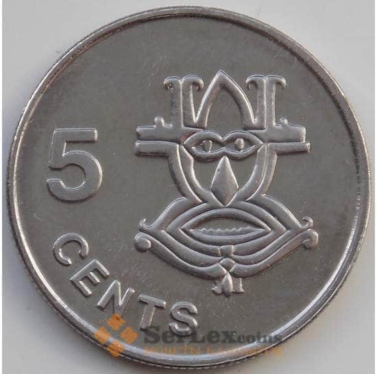 Соломоновы острова 5 центов 2005 КМ26а UNC арт. 14056