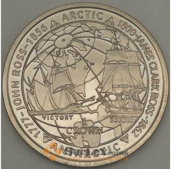 Фолклендские острова 1 крона 2006 КМ152 BU Арктика и Антарктика (ОС) арт. 21483
