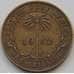 Монета Британская Западная Африка 1 шиллинг 1952 КМ28 VF арт. 7415