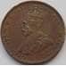 Монета Британская Западная Африка 1 шиллинг 1936 КМ12а F арт. 7412
