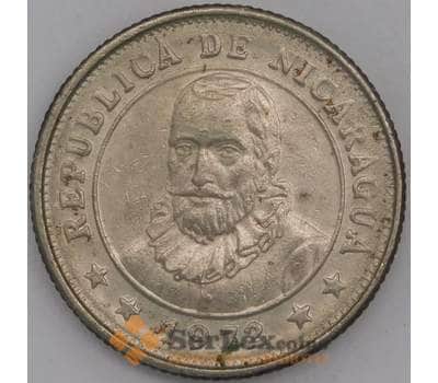 Никарагуа монета 5 сентаво 1972 КМ24.2а AU арт. 44815