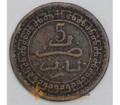 Марокко 5 мазун 1902-1904 КМY16 G арт. 56173