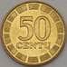 Монета Литва 50 центов 1998 КМ108 aUNC арт. 18802