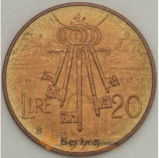 Сан-Марино 20 лир 1979 UNC (n17.19) арт. 21498